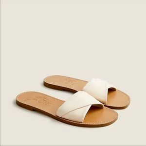 J.Crew Italian leather sandals